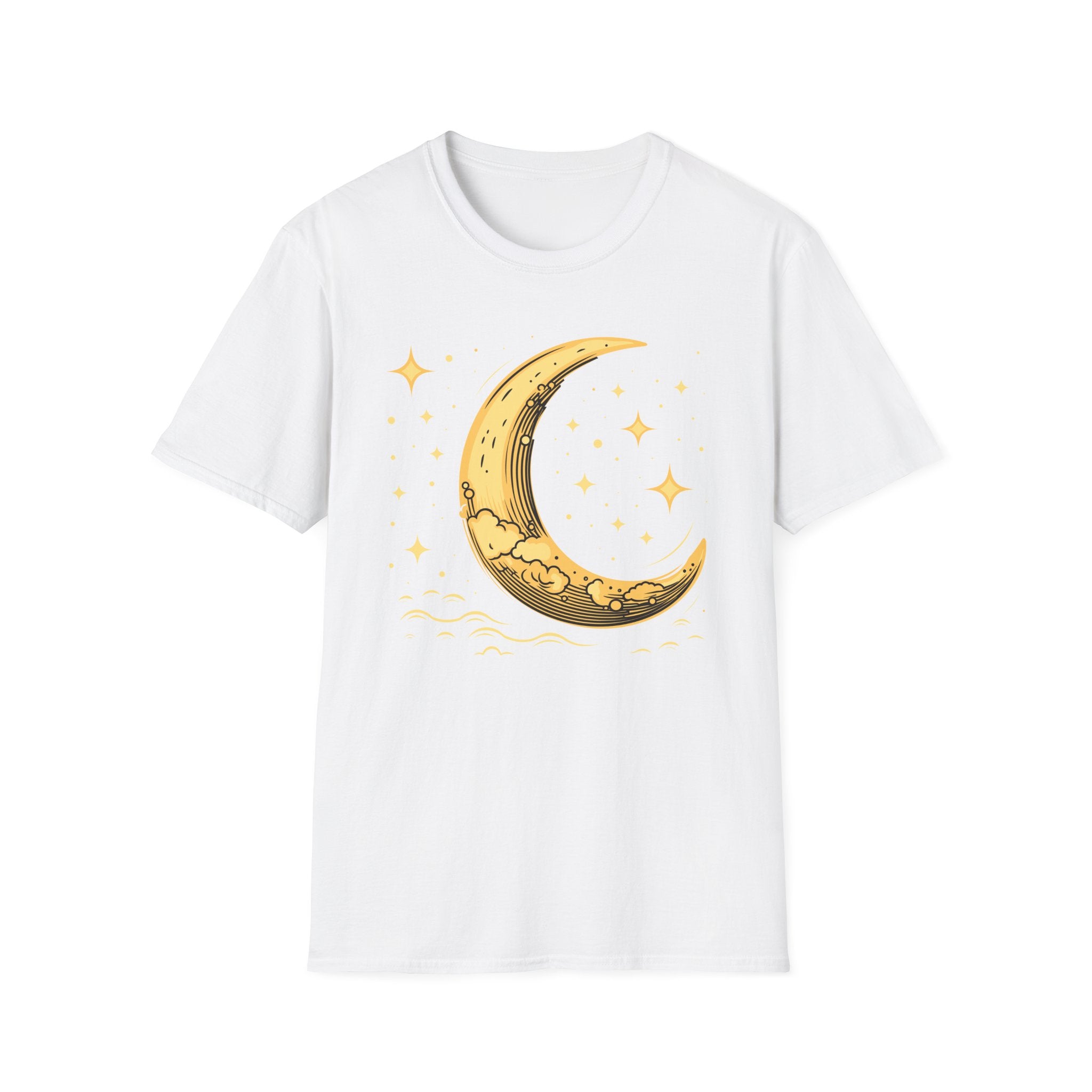 🌙⭐✨ Crescent moon and stars design