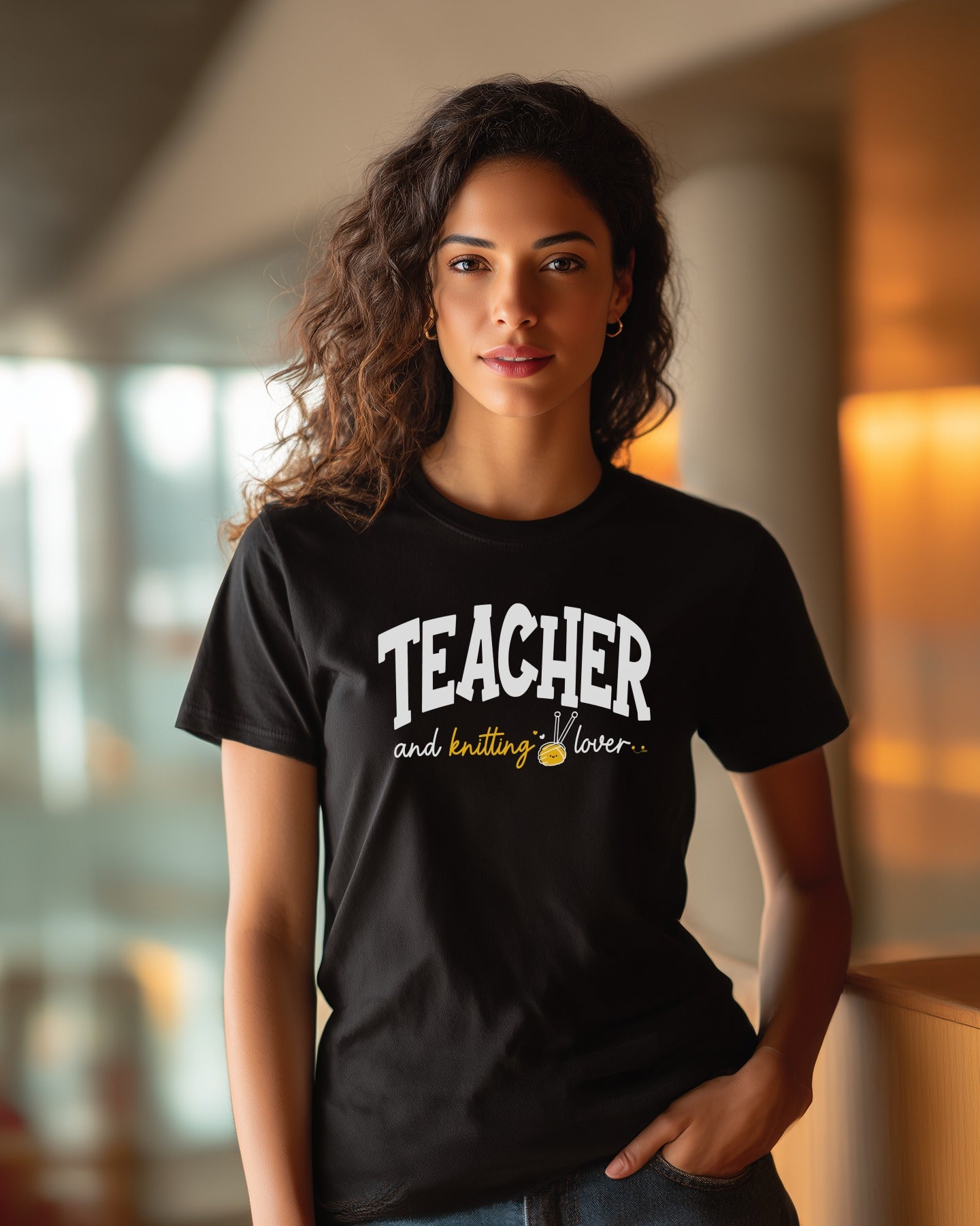 🧶🪡✨ Teacher and Knitting Lover